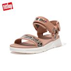 FitFlop HEDA SNAKE PRINT BACK-STRAP SANDALS 運動風後帶涼鞋 女(胭脂裸膚/蛇紋)