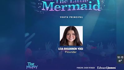 St. Louis teen’s dreams comes true as youngest star in MUNY’s ‘The Little Mermaid’
