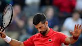 Djokovic wins his opener at the Italian Open after a month off. Defending champ Rybakina withdraws