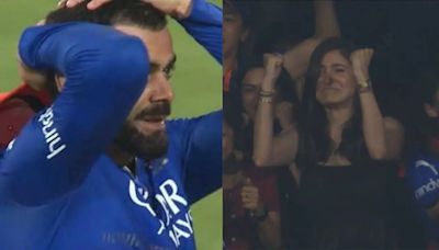Emotions run high as Virat Kohli, Anushka Sharma seen in tears of joy after RCB qualify for IPL 2024 playoffs. Watch - Times of India