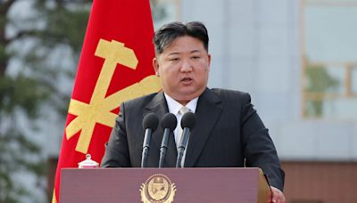 Kim Jong Un's portrait is displayed in North Korea, elevating his cult of personality