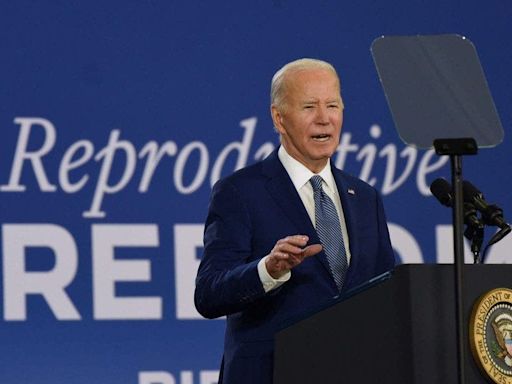 Biden sparks Christian group's anger after making sign of the cross at abortion rally: 'Disgusting insult'