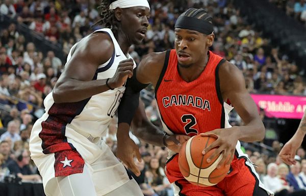 Shai Gilgeous-Alexander leads Canada to 85-73 win over France in 2024 Olympics exhibition