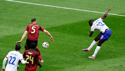 Euro PIX: Kolo Muani scores late as France beat Belgium