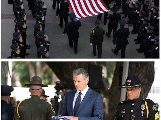 Governor Gavin Newsom Honors Fallen California Peace Officers at Memorial Ceremony – Says, “These Officers Served With...