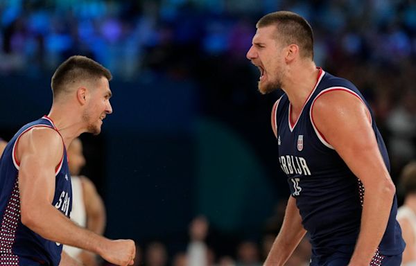 Who won the bronze medal in Olympic men's basketball?