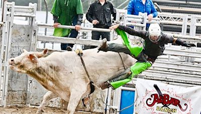 Holloway wins bull riding, Ouwinga barrel racing - Leader Publications