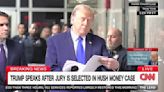 Trump Whines About ‘Freezing’ Courtroom, Thumbs Through Stack of Op-Eds