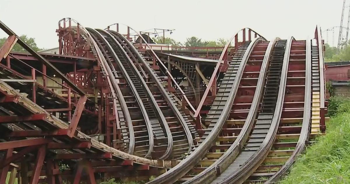Kennywood closes the Racer for one day after viral photo shows concrete blocks holding up coaster