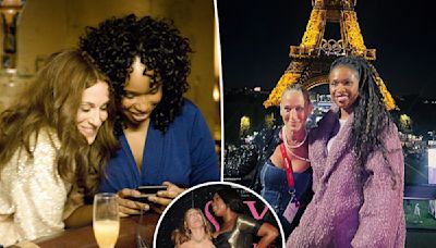 Sarah Jessica Parker and Jennifer Hudson have a ‘SATC’ reunion at Paris Olympics: ‘Carrie and Louise’