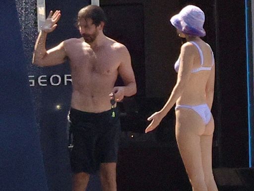 Bradley Cooper and Gigi Hadid Showing Lots of Skin on Yacht in Italy