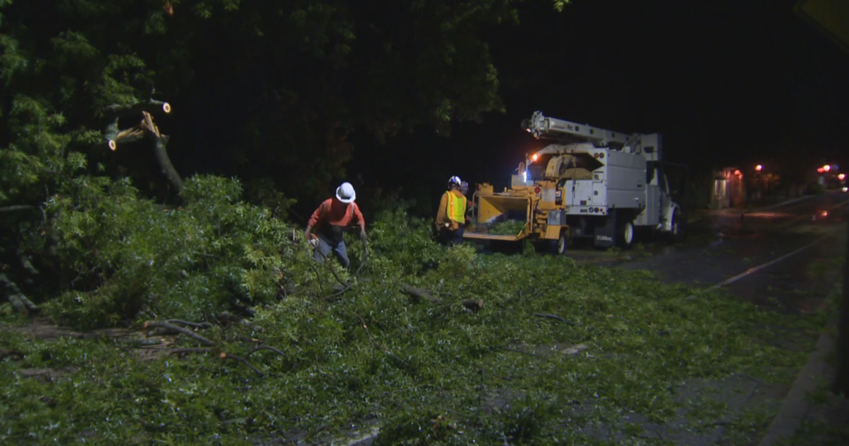 Destructive storm ravages through Baltimore