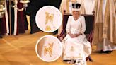 Queen Camilla’s Rescue Dogs Were Embroidered on Her Coronation Gown