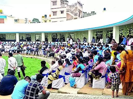 Govt school in Lakshmipura, Devanahalli reopens with top facilities and renewed spirit | Bengaluru News - Times of India