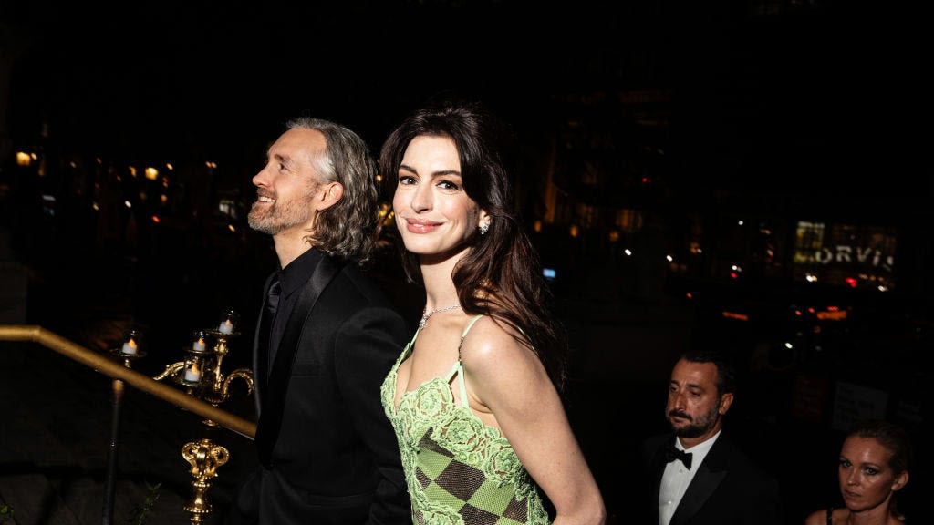 Anne Hathaway Shares 'Proud Wife Alert' for Adam Shulman