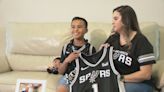 Wembanyama gifts game-worn jersey to 9-year-old Spurs fan