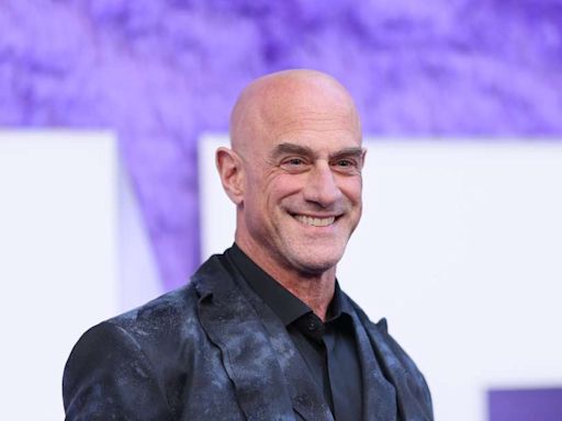 Christopher Meloni Looks Dapper During Rare Outing With Wife