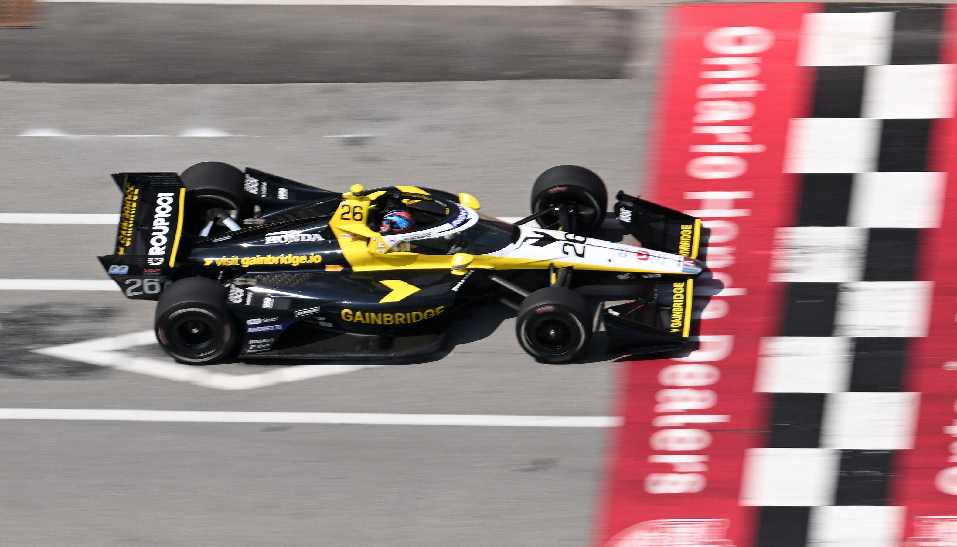 Race recap: Colton Herta wins IndyCar Series at Toronto; Santino Ferrucci OK after going airborne