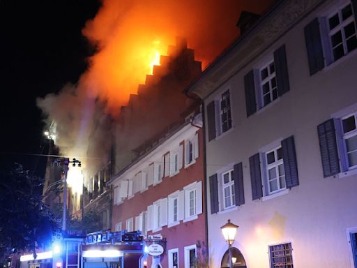 17 Menschen bei Brand in Konstanzer Altstadt verletzt