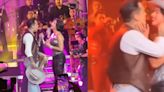 Ángela Aguilar y Christian Nodal se dan su primer BESO público durante su concierto