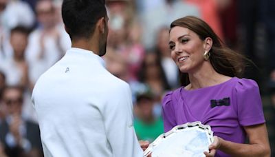 Kate Middleton Wimbledon return in 'good health' makes Novak Djokovic emotional