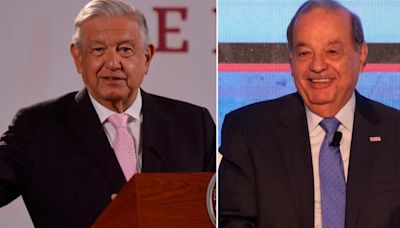 AMLO explica por qué se reunió con Carlos Slim: “Hemos tenido dos o tres diferencias”