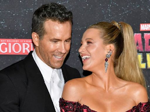 Ryan Reynolds reveals name of fourth child at 'Deadpool & Wolverine' premiere