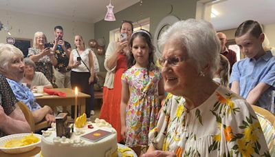 'Inspirational' great grandmother celebrates 100th birthday