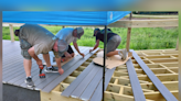 Union volunteers rebuild pier at Texas Freshwater Fisheries Center