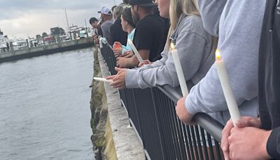 Candlelight vigil held for Old Saybrook boating accident victims