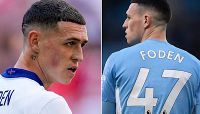 Why Phil Foden has the number 47 tattoo and it's special meaning