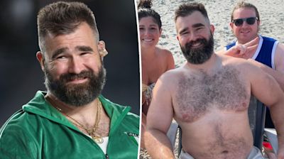 Jason Kelce sends social media into a frenzy with risqué beach photo: ‘Bod of my dreams’