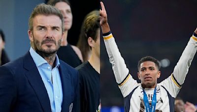 David Beckham drops the Jude Bellingham pose, congratulates him on UCL title