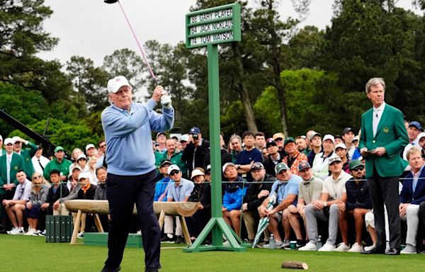 Jack Nicklaus played Augusta National three times after the 2024 Masters. Here's what he shot