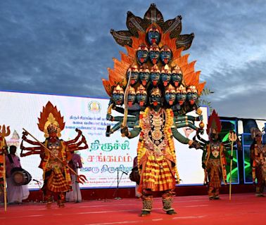 Cultural extravaganza showcases regional folk art forms in Tiruchi