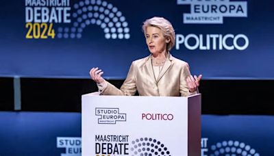 Ursula von der Leyen: Offen für Kooperation mit Rechtskonservativen nach EU-Wahl