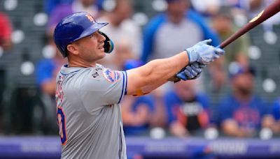 Pete Alonso homers twice, knocks in 3 to lead Mets to 9-1 victory over Rockies