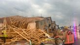 1 dead after severe Texas storms collapse structures at work site