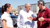 En Coahuila, Claudia Sheinbaum visitó nuevo hospital junto a López Obrador