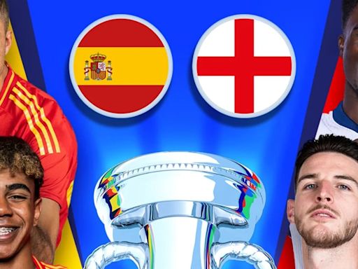 Hora y dónde ver la final de la Eurocopa entre Inglaterra vs. España en Colombia