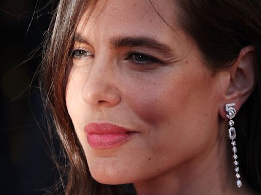 Charlotte Casiraghi, Granddaughter of Princess Grace of Monaco, Wows in Bridal White at Cannes