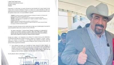 Alcalde morenista de Mapimí, Fernando Reverte, es sancionado por violencia política contra síndica municipal
