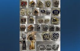 Fake New England Patriots Super Bowl ring among sports memorabilia confiscated by US Customs