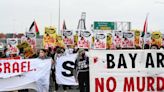 Protesters Shut Down I-880 Freeway in Oakland as Part of 'Economic Blockade' for Gaza | KQED