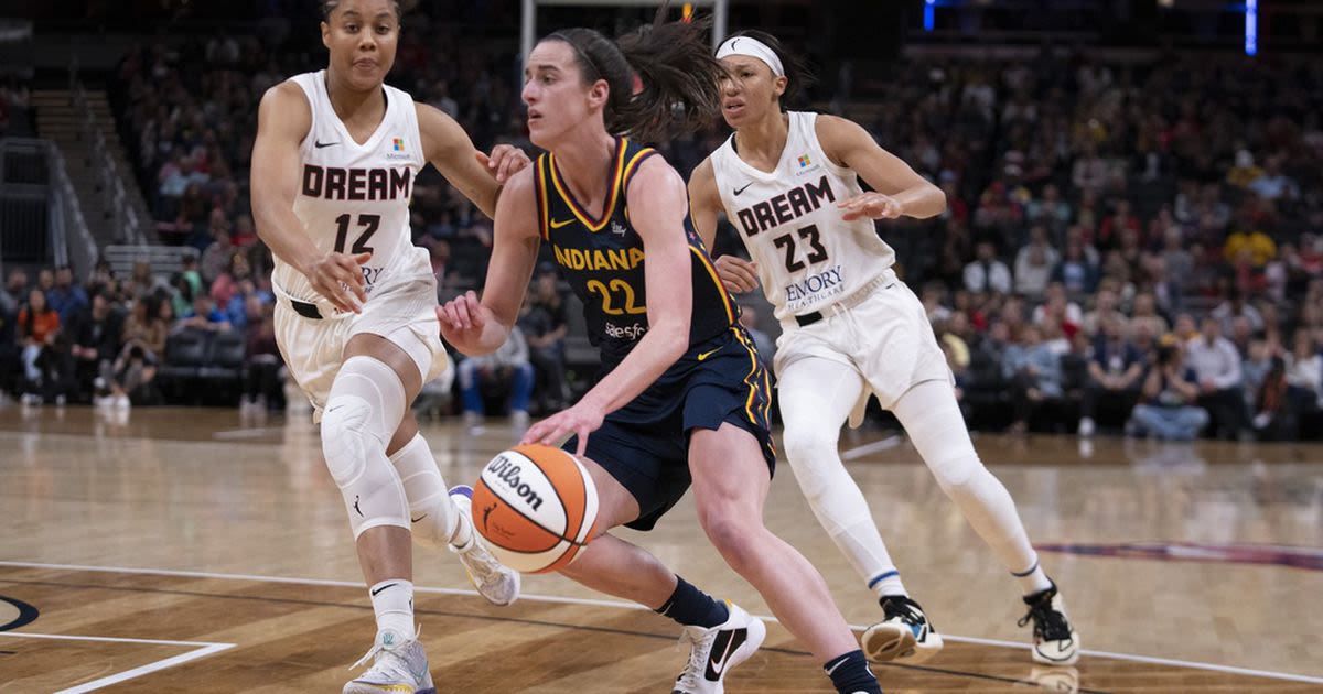 Photos: Dream get close look at Caitlin Clark in WNBA exhibition