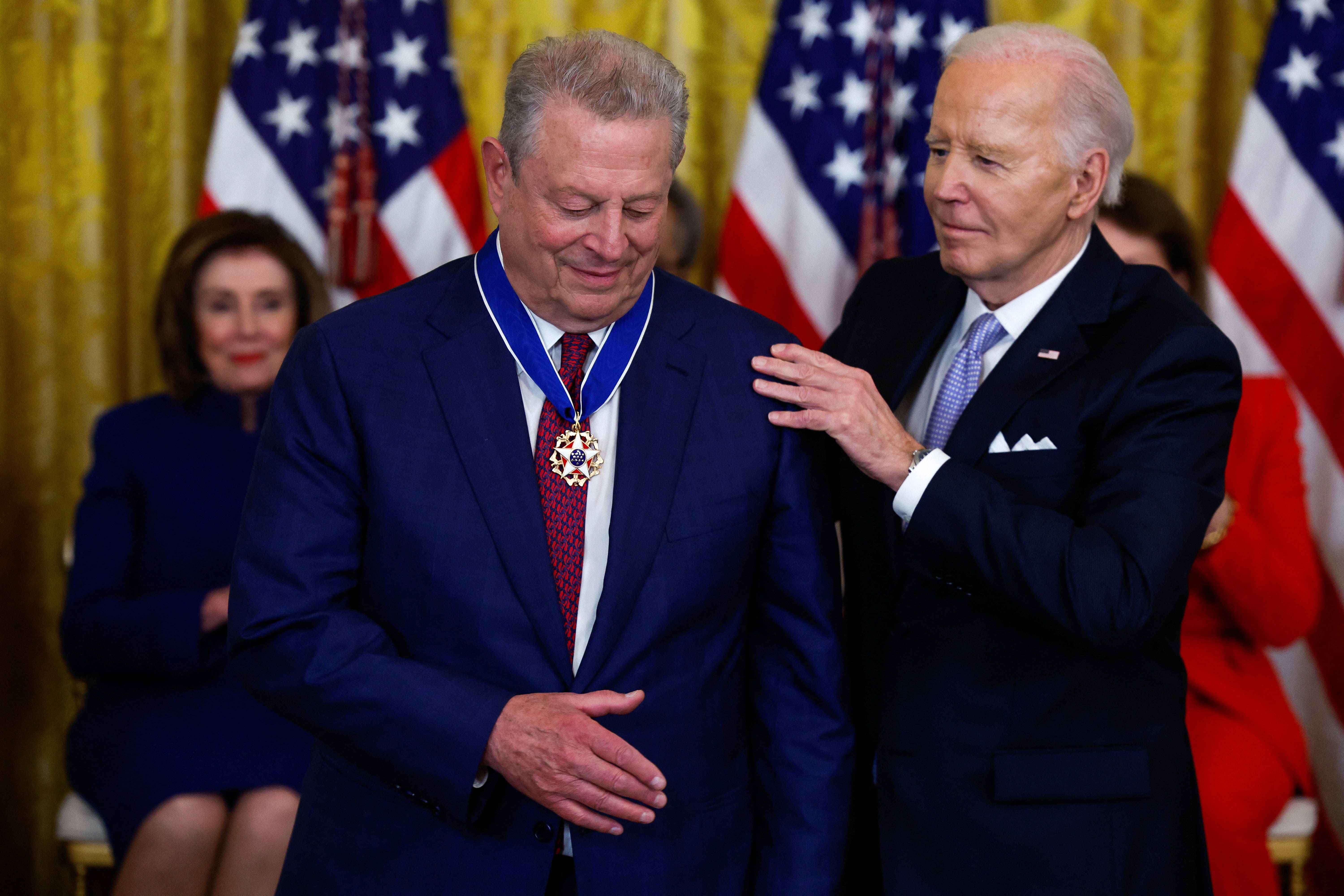 Former Vice President Al Gore of Tennessee on President Joe Biden: 'A selfless decision'