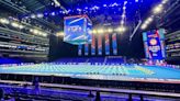 The Colts' Lucas Oil Stadium is now a giant pool thanks to Olympic trials