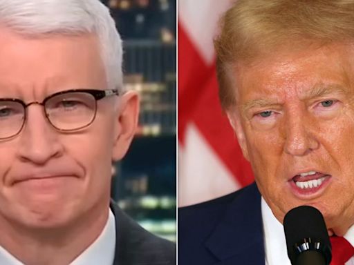 Anderson Cooper Debunks Trump's E. Jean Carroll 'Conspiracy Theory' On-Air