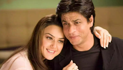 Preity G Zinta: Shah Rukh Khan always keeps his co-stars on their toes and is very entertaining and competitive - Times of India