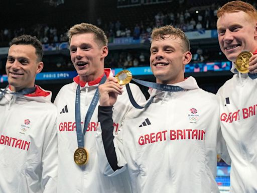 Olympics 2024: Team GB retain swimming relay gold as Nathan Hales breaks records and Simone Biles cements legacy